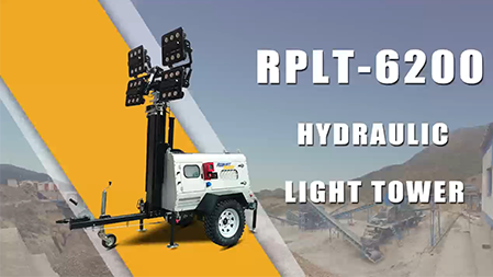RPLT-6200 Hydraulic Light Tower