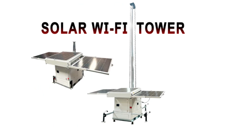 Solar Wi－Fi Tower