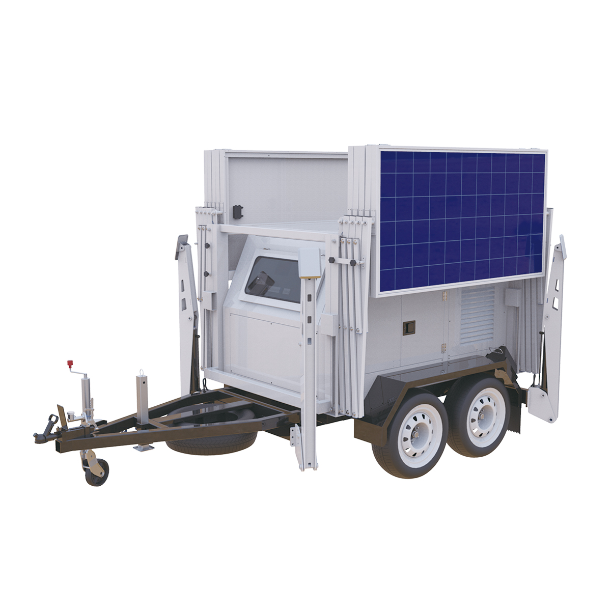 Mobile BESS Solar Generator